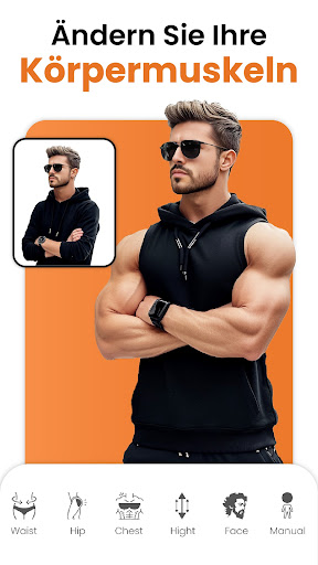 Klug Männer Jacke Foto Editor Screenshot