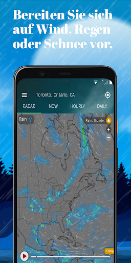 Wetterradar — Sturmkarte Live Screenshot
