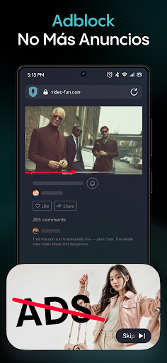 Captura de pantalla de Aloha Navegador Privado - VPN