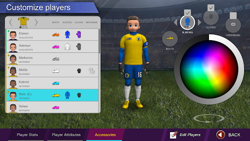 Captura de pantalla de Pro League Soccer