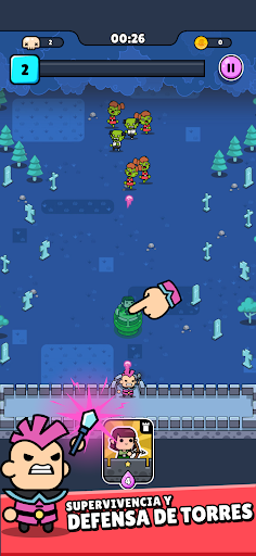 Captura de pantalla de Punko.io: Roguelike TD