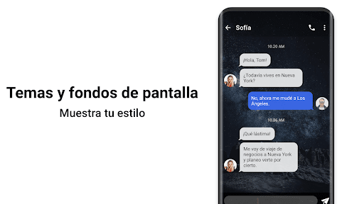 Captura de pantalla de Messenger de SMS - Mensajes