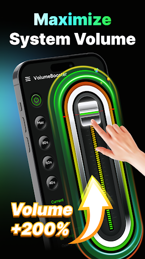 Captura de pantalla de Amplificador de volumen - alto