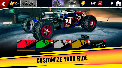 Captura de pantalla de Asphalt Xtreme