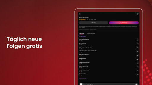 Pocket FM: Audioserien Screenshot