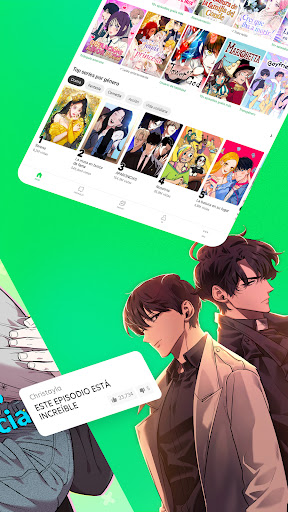 Captura de pantalla de WEBTOON