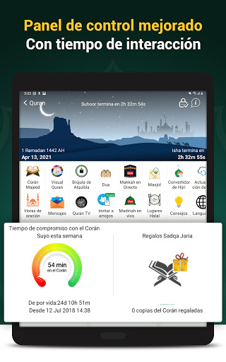Captura de pantalla de Corán Majeed - Adhan & Qibla