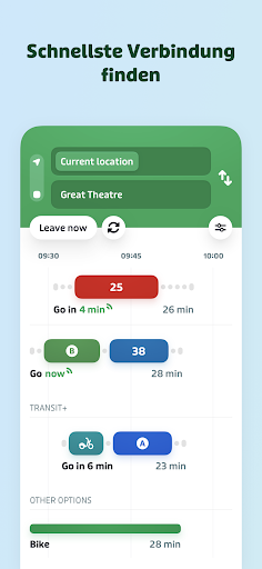 Transit - Bahn, Bus & Tram Screenshot