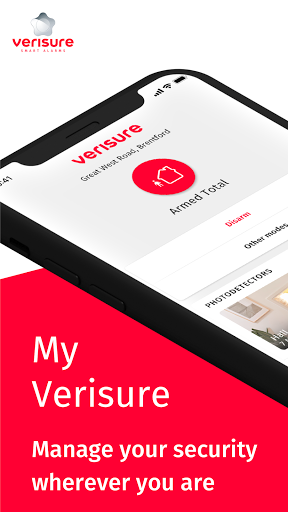 My Verisure screenshot