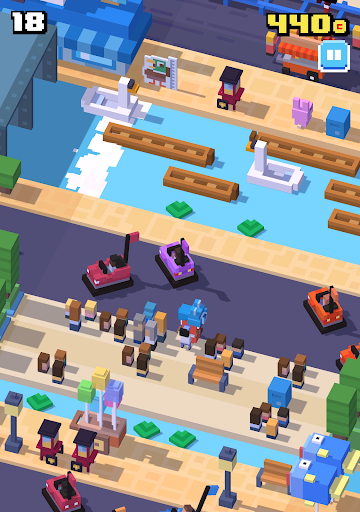 Captura de pantalla de Crossy Road