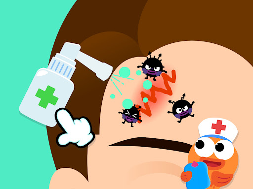 Captura de pantalla de Baby Shark Juego de Hospital