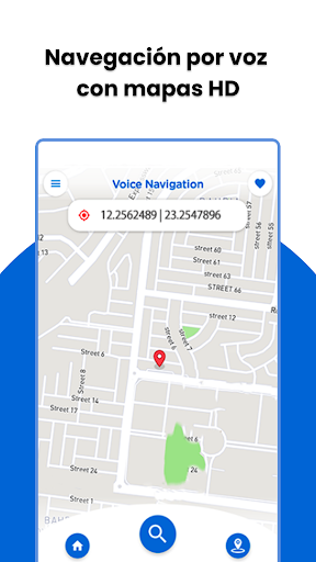 Captura de pantalla de GPS, Mapas Direcciones