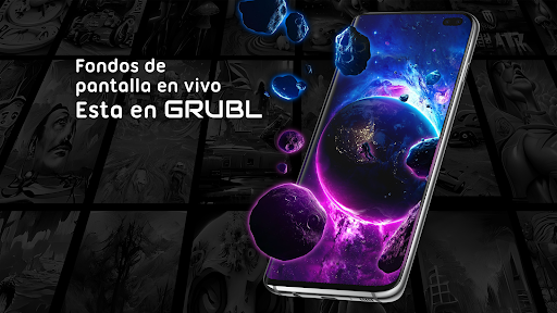 Captura de pantalla de GRUBL Fondos de pantalla vivos