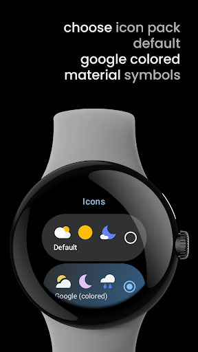 Captura de pantalla de Weather Complications: Wear OS