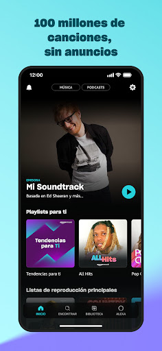 Captura de pantalla de Amazon Music: Escucha Podcasts