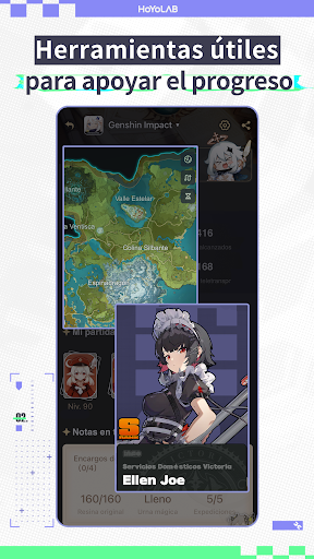 Captura de pantalla de HoYoLAB