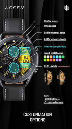 S4U Assen - Hybrid watch face screenshot