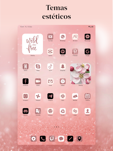 Captura de pantalla de Themify・Iconos, Temas, Widgets