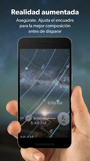 Captura de pantalla de PhotoPills