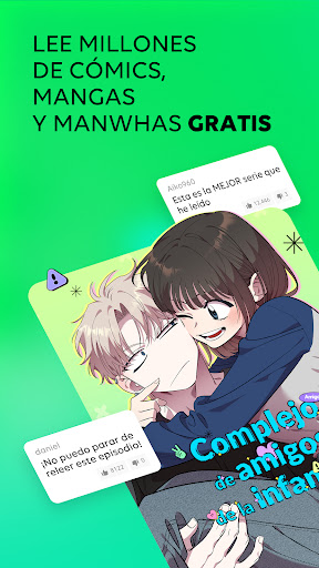 Captura de pantalla de WEBTOON