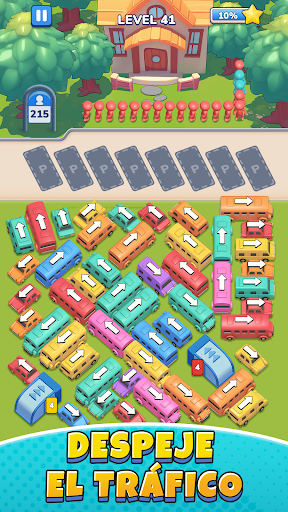 Captura de pantalla de Bus Jam: Aparca Automóviles