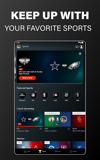 The NBC App - Stream TV Shows screenshot