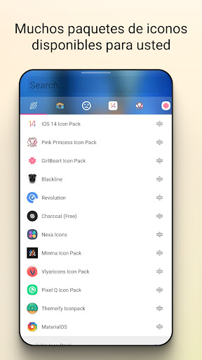 Captura de pantalla de Cambiador de iconos