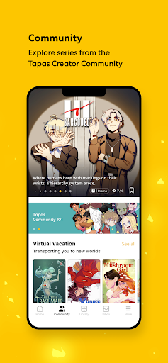 Captura de pantalla de Tapas – Comics and Novels