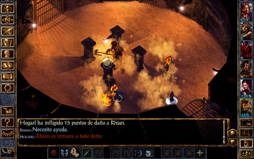 Captura de pantalla de Baldur's Gate Enhanced Edition