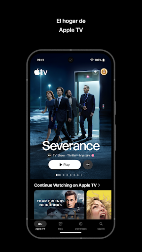 Captura de pantalla de Apple TV