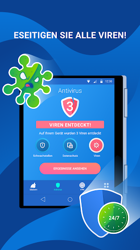 Cleaner Speicher reinigen VPN Screenshot