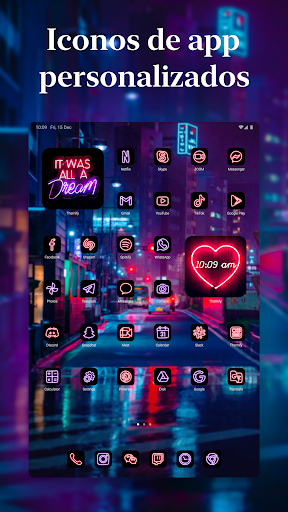 Captura de pantalla de Themify・Iconos, Temas, Widgets