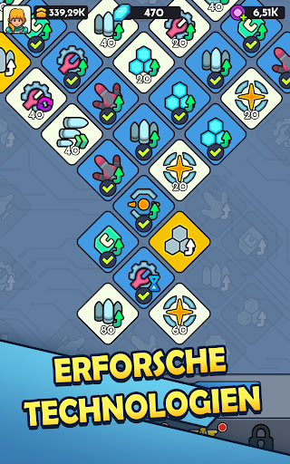 Idle Space - Ship Crafting RPG Screenshot