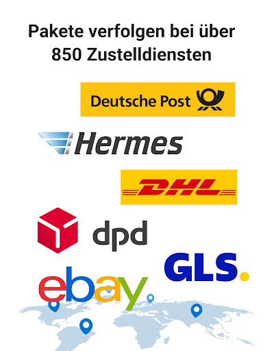 Sendungsverfolgung - paket app Screenshot