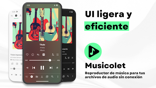 Captura de pantalla de Musicolet Reproductor música