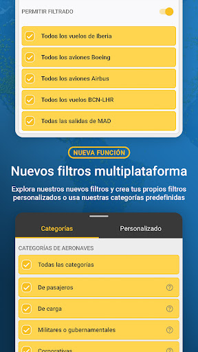 Captura de pantalla de Flightradar24 Flight Tracker
