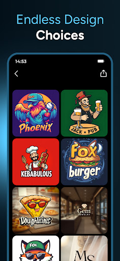 AI Logo Generator - Mark screenshot