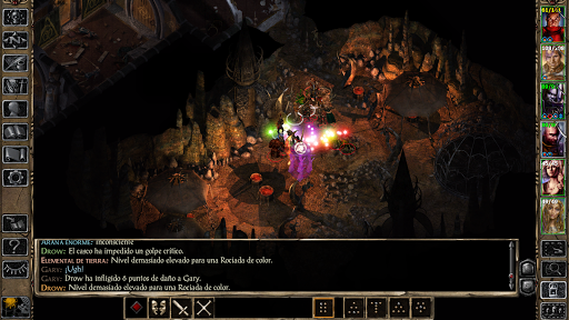 Captura de pantalla de Baldur's Gate II