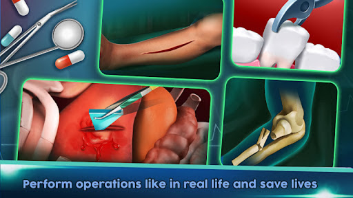 Captura de pantalla de Surgery Doctor Simulator Games