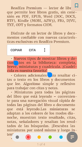 Captura de pantalla de ReadEra Premium