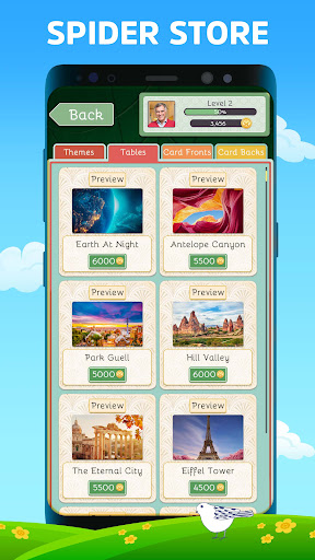 Captura de pantalla de Spider Solitaire Deluxe® 2