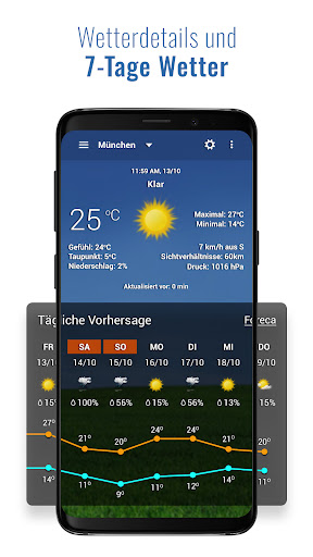 Sense Flip Uhr & amp; Wetter Screenshot