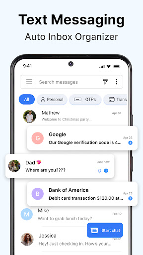 Messages - Text Messenger App screenshot