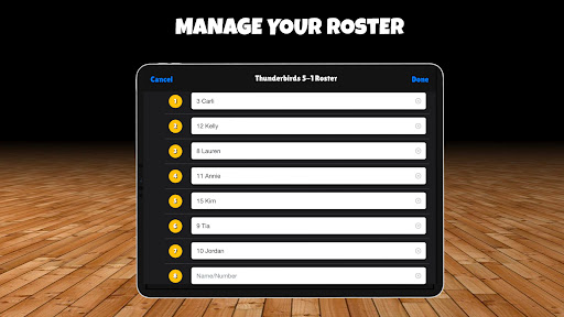 Captura de pantalla de Volleyball Rotations
