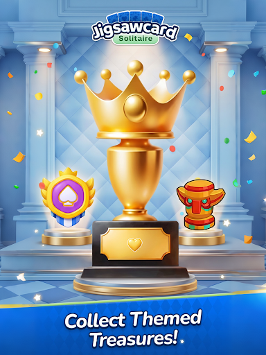 Jigsawcard Solitaire Puzzle screenshot