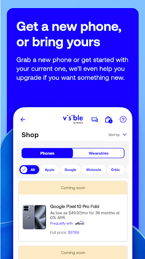 Visible mobile Screenshot