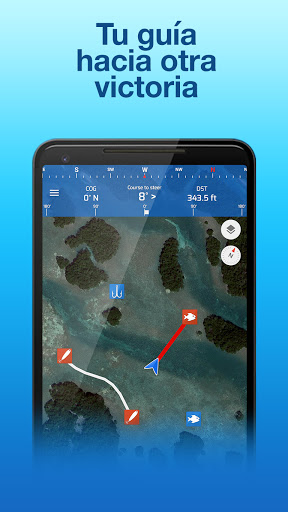Captura de pantalla de Fishing Points: Marea y Mapas