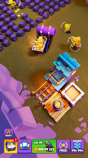 Captura de pantalla de Gold and Goblins: Idle Merger
