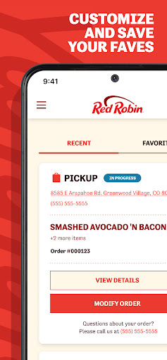 Red Robin Screenshot