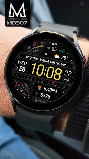 Captura de pantalla de MD307 Digital watch face